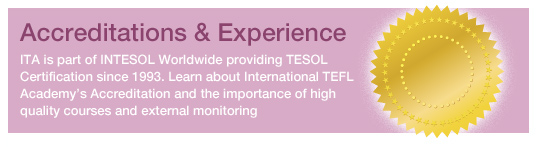 Our TEFL TESOL Accreditation