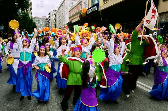 greece carnival teach english abroad