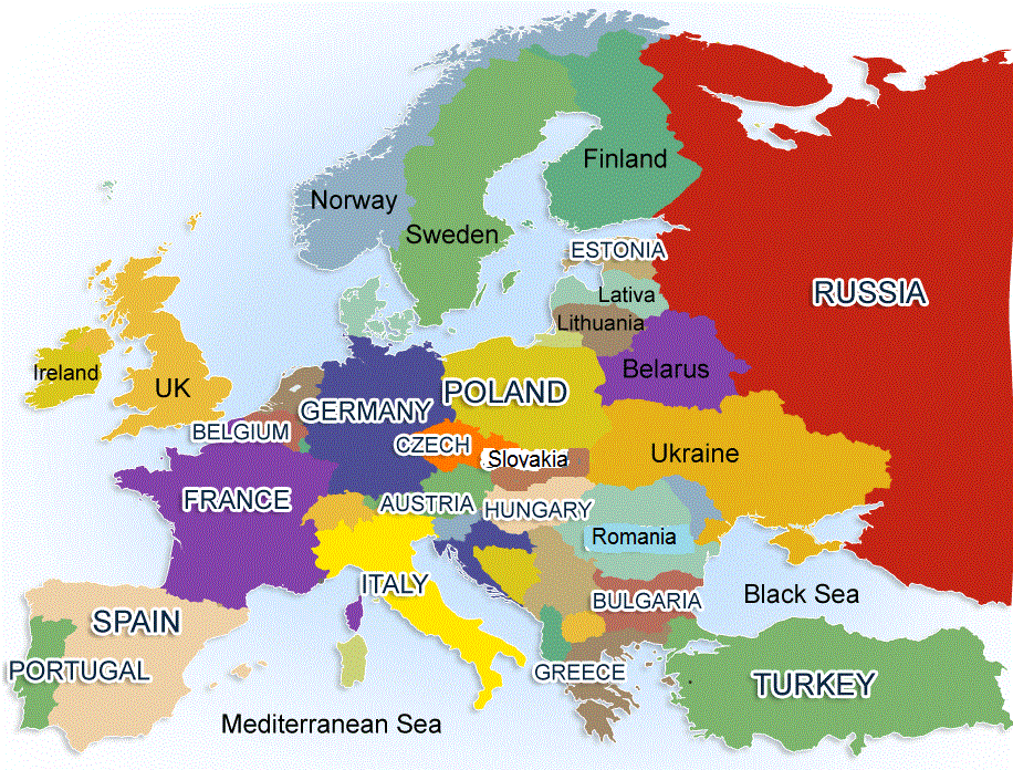 europe english teaching abroad map1