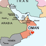 Oman-teaching-English-map