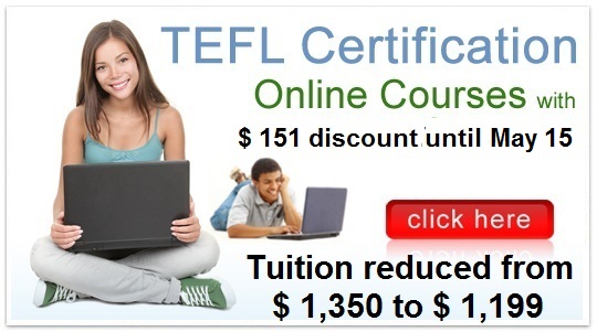 Online TEFL class Sale