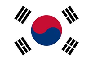 south korea english teaching abroad flag