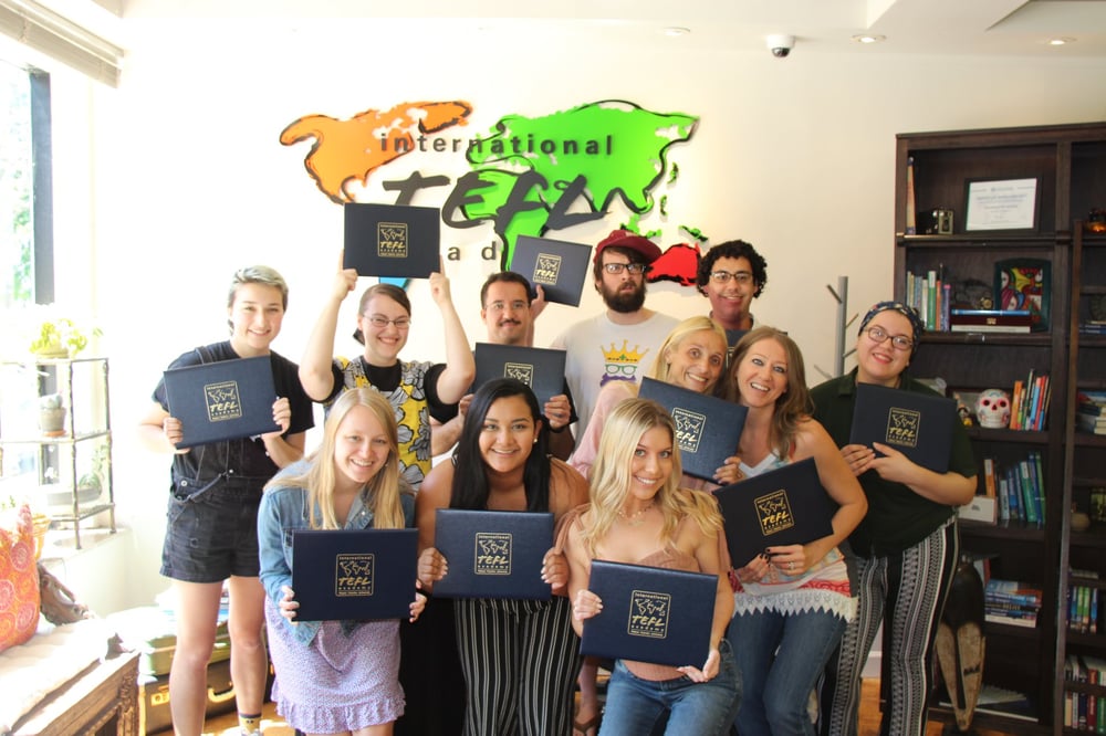 Chicago TEFL Class Graduation