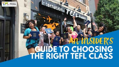 An Insider's Guide To Choosing The Right TEFL Class [Webcast]
