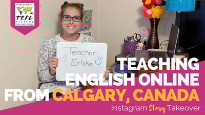 Day in the Life Teaching English Online from Calgary, Canada with Ericka Esplin