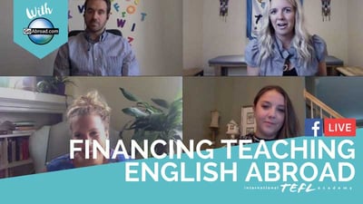 Financing Teaching English Abroad - Alumni Q&A with Laura & Ryan