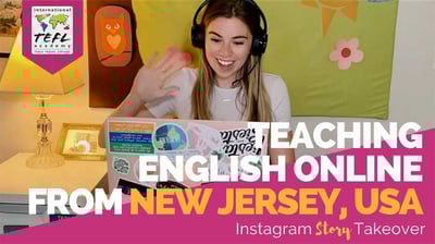 Day in the Life Teaching English Online from New Jersey, USA with Isabelle Hoagland