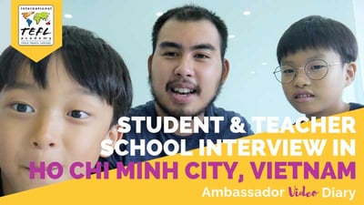 Student & Teacher School Interview in Ho Chi Minh City, Vietnam with Kenny Nguyen