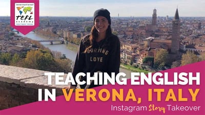 Day in the Life Teaching English in Verona, Italy with Renee Lawrence