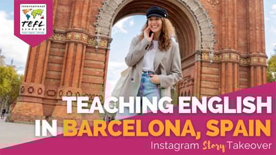 Day in the Life Teaching English in Barcelona, Spain with DelRae Felten