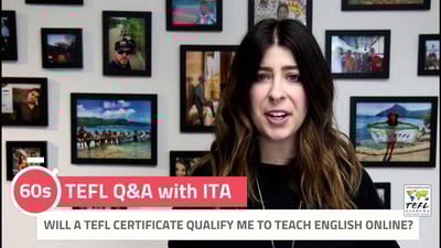 Will a TEFL Certificate Qualify Me to Teach English Online? - TEFL Q&A with ITA
