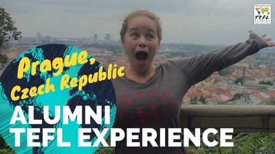 Teaching English in Prague, Czech Republic with Andrea Perkins
