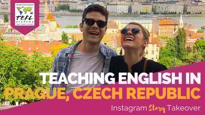 Day in the Life Teaching English in Prague, Czech Republic with Chris & Shelby