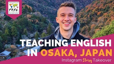 Day in the Life Teaching English in Osaka, Japan with Alec Petersen