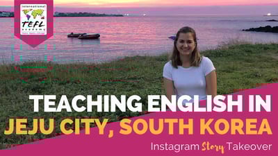Day in the Life Teaching English in Jeju City, South Korea with Claire Hughes