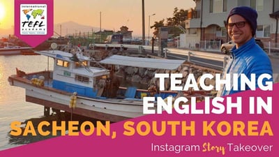 Day in the Life Teaching English in Sacheon, South Korea with Peter Kersting