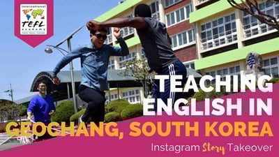 Day in the Life Teaching English in Geochang, South Korea with Tim Unaegbu