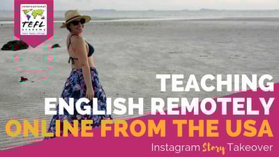 Day in the Life Teaching English Remotely Online from the USA with Amy Weiss