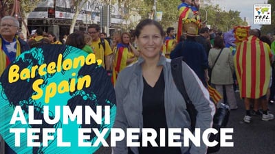 Teaching English in Barcelona, Spain with Rachel Sair