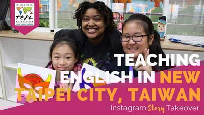 Day in the Life Teaching English in New Taipei City, Taiwan with Krystle Cotten
