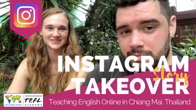 Day in the Life Teaching English Online from Chiang Mai, Thailand with Amanda & Zach