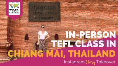 Day in the Life Taking the In-Person TEFL Class in Chiang Mai, Thailand with Devin Johnson