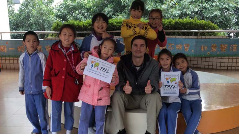 Learn a new language while teaching English abroad