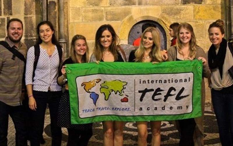 TEFL Students in Prague, Czech Republic