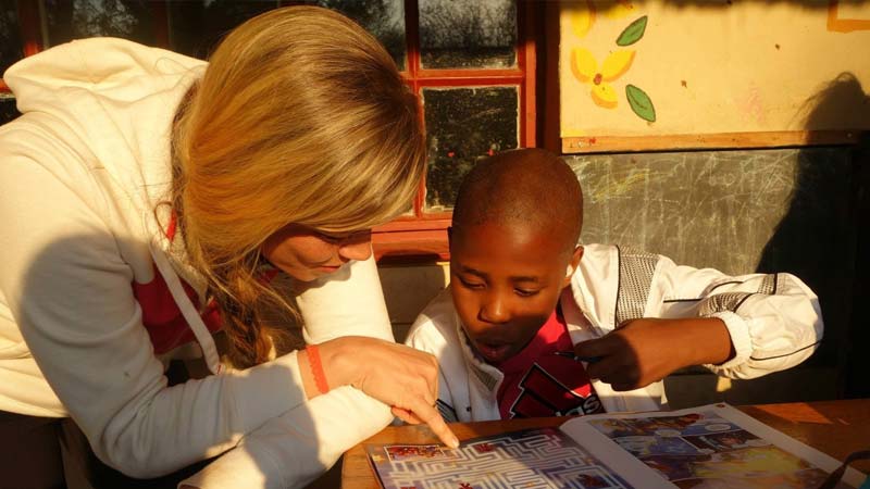Volunteer while teaching English abroad TEFL