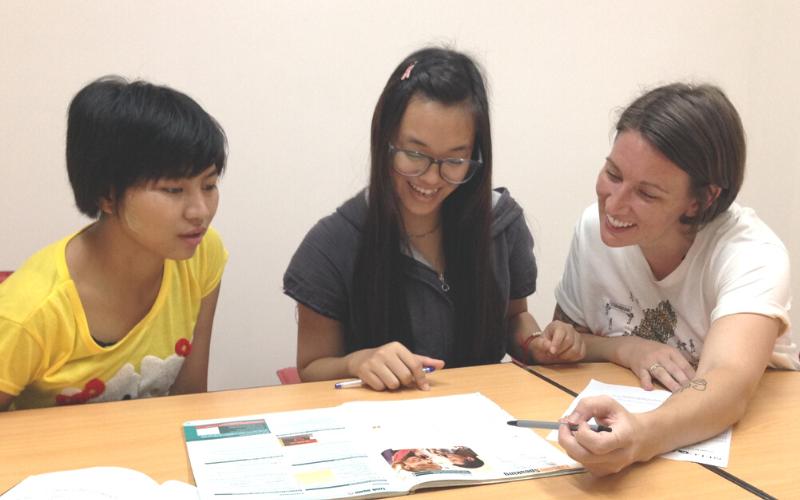 Myanmar TEFL course session