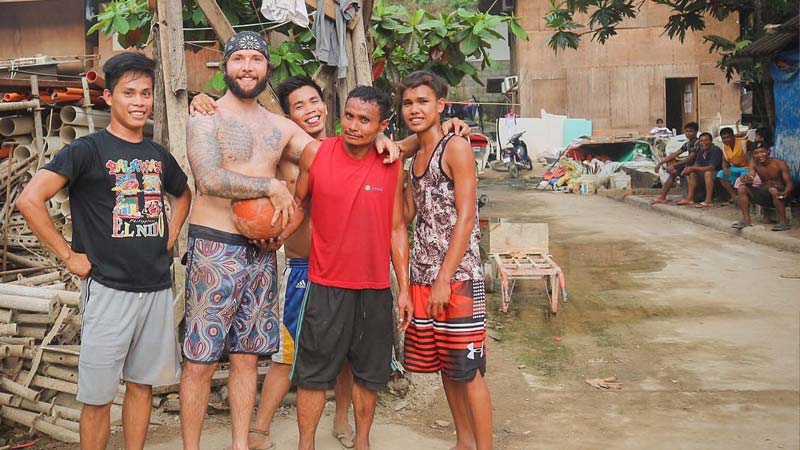 Tyler Warren - El Nido, Palawan, The Philippines - Locals - Basketball - Sports