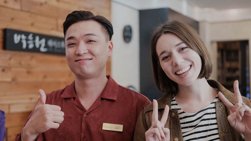 Learning how to live with people from other cultures while teaching English abroad