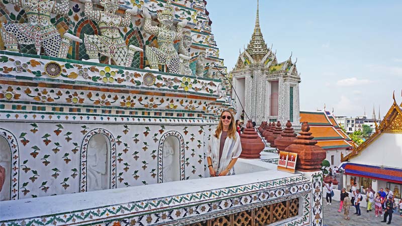 an ESL teacher in Thailand exploring the country