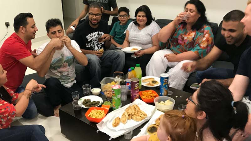 Making friends in the UAE