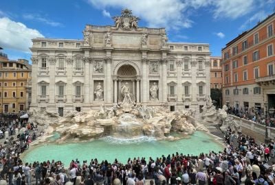 Trevi Fountain in Rome