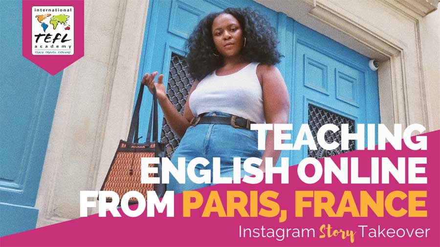 Day in the Life Teaching English Online from Paris, France with A'Tavia Lawson