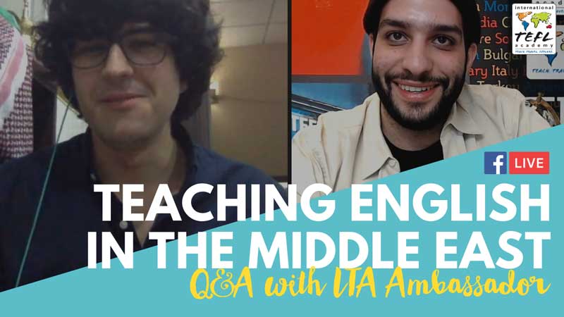 Teaching English in The Middle East - Alumni Q&A with Adam Lucente
