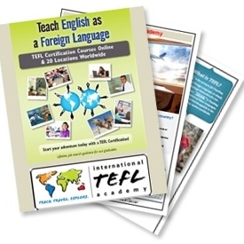 Brochure for Teaching English Abroad