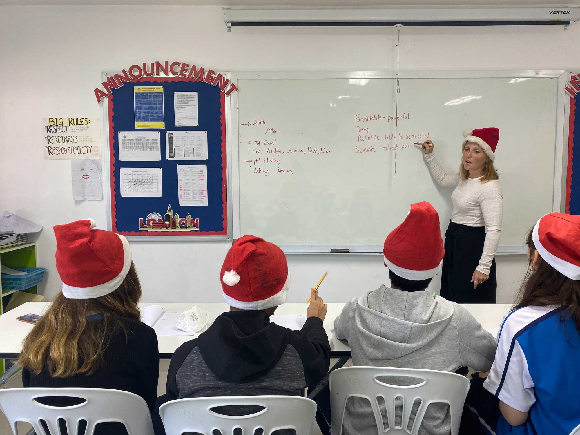 classroom-charistmas-Madelyn-Barry-Chiang-Mai-Thailand
