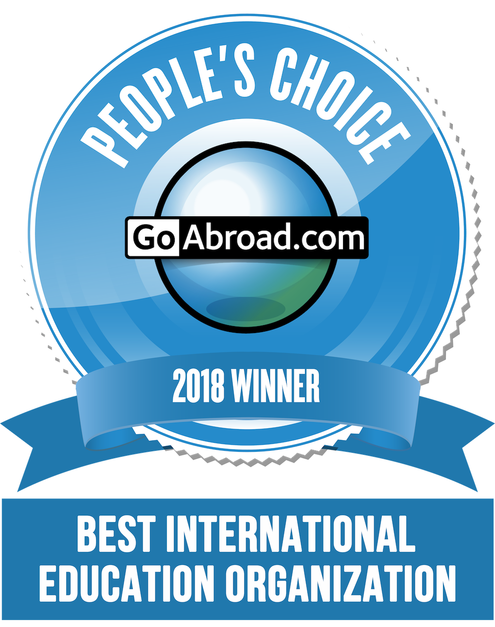 GoAbroad People's Choice Award For Best International Educational Organization